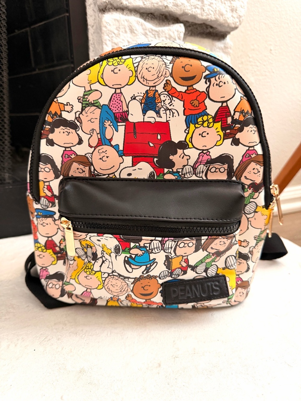 Peanuts Snoopy Bioworld Mini Backpack Character Print 2025 Like New